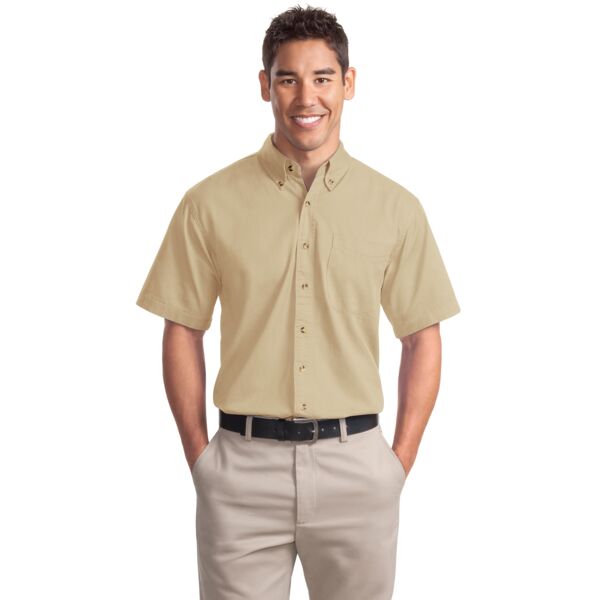 Short Sleeve Twill Shirt Thumbnail
