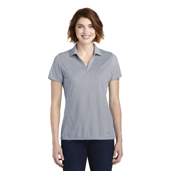 Women's Poly Oxford Pique Polo Thumbnail
