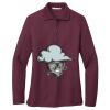 Women's Silk Touch Long Sleeve Polo Thumbnail