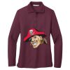 Women's Silk Touch Long Sleeve Polo Thumbnail