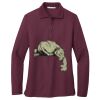 Women's Silk Touch Long Sleeve Polo Thumbnail